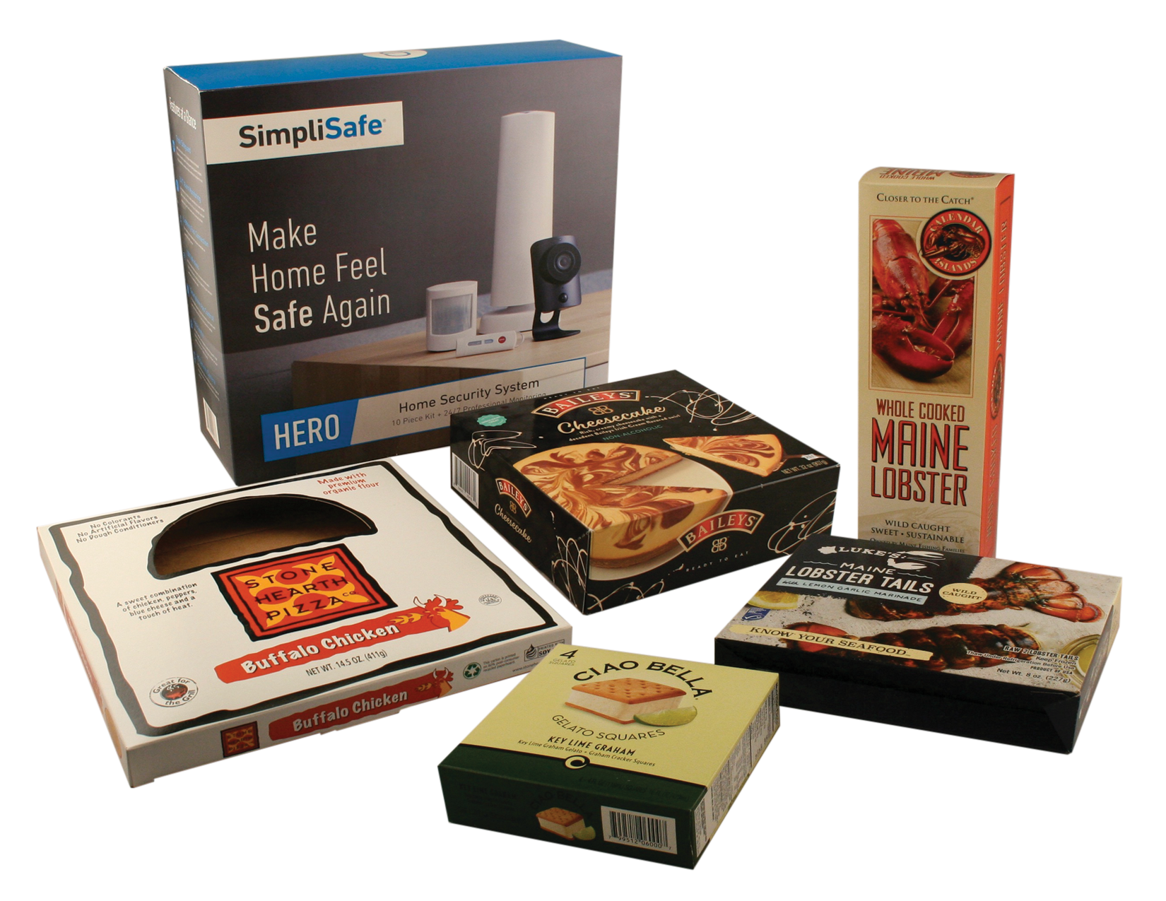 Packaging samples